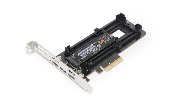 IT i technologie, BIZNES - EZConvert Ex MB987M2P-B to nowe rozwiązanie od firmy Icy Dock pozwalające dodać zatokę M.2 PCIe NVMe do dowolnego komputera posiadającego slot PCIe 3.0 x4/x8/x16. Adapter umożliwia instalację dysku M.2 PCIe NVMe SSD w miejscu slotu PCIe., Icy Dock EZConvert Ex MB987M2P-B - adapter M.2 NVMe SSD do PCIe 3.0 x4 IT i technologie, BIZNES - EZConvert Ex MB987M2P-B to nowe rozwiązanie od firmy Icy Dock pozwalające dodać zatokę M.2 PCIe NVMe do dowolnego komputera posiadającego slot PCIe 3.0 x4/x8/x16. Adapter umożliwia instalację dysku M.2 PCIe NVMe SSD w miejscu slotu PCIe.