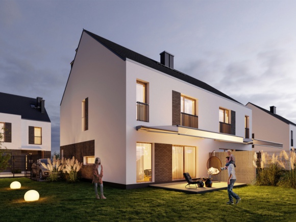 Nieruchomości, BIZNES - Rośnie potrzeba mieszkania w domu pod miastem, a wraz z nią pojawiać się może coraz więcej osiedli w zabudowie jednorodzinnej. Budowa jednego z nich właśnie rozpoczęła się pod Bielanami Wrocławskimi. To inspirowane stylem skandynawskim osiedle HVILLE, które buduje Grupa BY MADE., Moda na dom pod miastem. Ruszyła budowa HVILLE Nieruchomości, BIZNES - Rośnie potrzeba mieszkania w domu pod miastem, a wraz z nią pojawiać się może coraz więcej osiedli w zabudowie jednorodzinnej. Budowa jednego z nich właśnie rozpoczęła się pod Bielanami Wrocławskimi. To inspirowane stylem skandynawskim osiedle HVILLE, które buduje Grupa BY MADE.